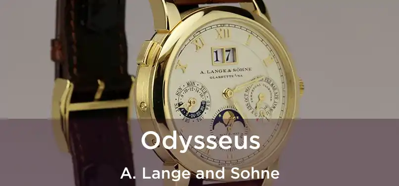  Odysseus A. Lange and Sohne